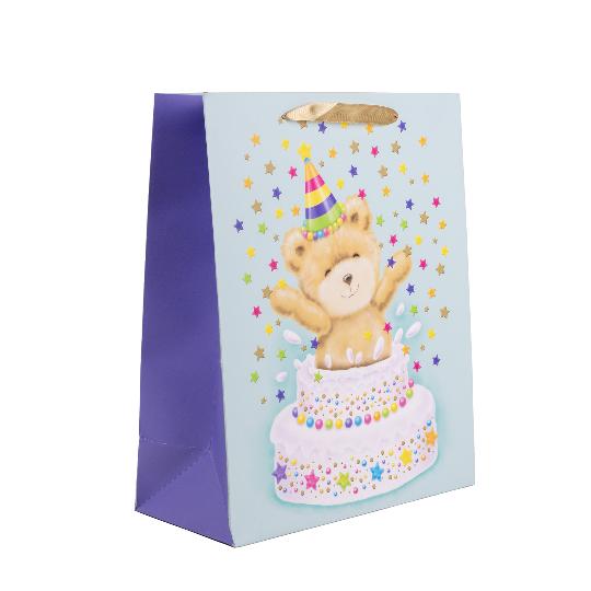 DÍSZTASAK 18X23CM TORTÁBAN MACI 370556