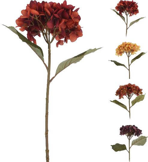 SELYEM HORTENZIA SZÁLAS 60CM MIX 509484