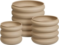 FÉM KASPÓ 23X23CM HULLÁMOS BROW 532285