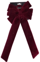 KARÁCSONYI MASNI 49CM BÁRSONY BURGUNDY 546148