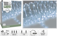 KARÁCSONYI ÉGÖSOR 1000 LED WITE 8 FUNC.057814