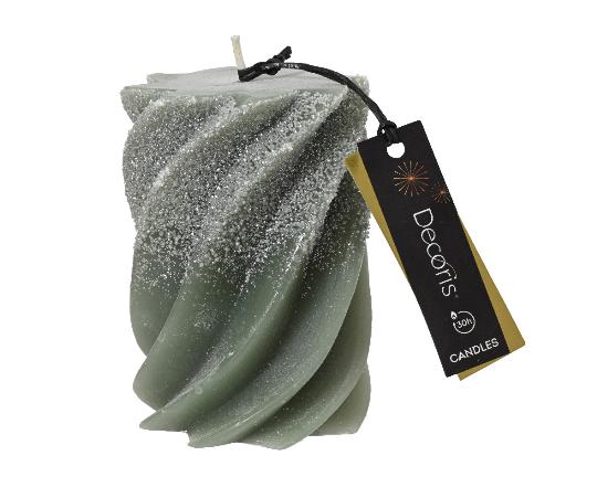 KARÁCSONYI GYERTYA 7X10CM ROSEMARY GREEN 212577