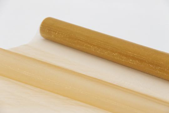 DEKOR ANYAG ORGANZA 47-50CMX10M 25-ARANY