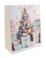 KARÁCSONYI DÍSZTASAK 18X23CM FENYÕFÁS 370927