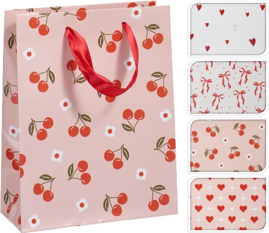 DÍSZTASAK 25X36CM SZÍVES 530407