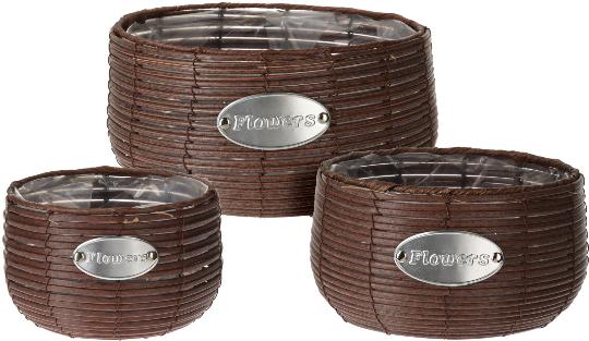 KOSÁR KASPÓ (FLOWERS) 043283 I. RED BROWN LAPOS