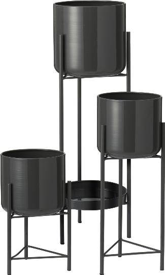 FÉM ÁLLVÁNY 50X19CM SZÜRKE 507891