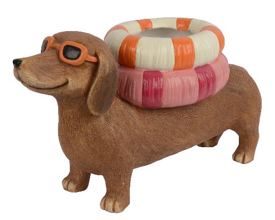 KERÁMIA KUTYUS KASPÓ BROWN/COLOURS 891596