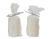 GYERTYA HENGER 6,5X10CM WINTER WHITE MIX 207635
