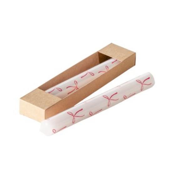 KARÁCSONYI GYERTYA 20CM X2 RED 2059563