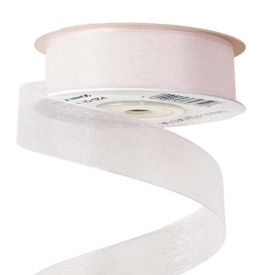 SZALAG ORGANZA 20MMX20 LCS P20-01 FEHÉR