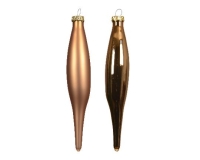 KARÁCSONYI JÉGCSAP 15CM X6 BRANDY 144175