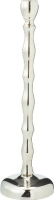 KARÁCSONYI GYERTYATARTÓ 36CM SILVER 508015