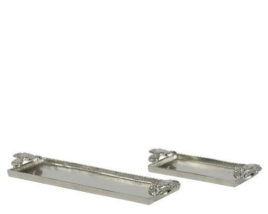 ALUMINIUM TÁLCA SILVER 13,5X27CM 873320 II.