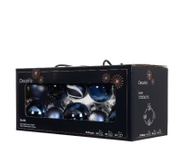 KARÁCSONYI GÖMB (20DB) NIGHT BLUE MIX 149608