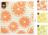 SZALVÉTA 33X33CM (16DB) GYÜMÖLCSÖS 112355