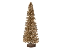 KARÁCSONYI FENYŐ 81CM GLITTERES GOLD 537431