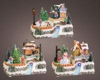 KARÁCSONYI ZENÉLŐ WINTER VILLAGE 481369