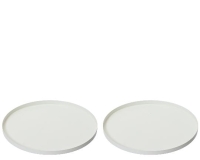 FÉM TÁLCA KEREK WHITE 35CM 386509/01