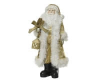 KARÁCSONYI TÉLAPÓ KERÁMIA 41CM GOLD 537610