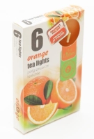 MÉCSES TEA ILLATOS X6 ORANGE