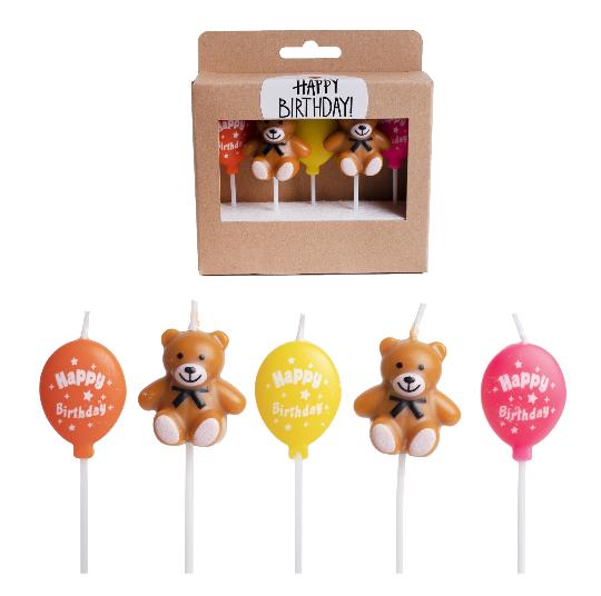 GYERTYA SZETT 3 LUFI+2 MACI 497377