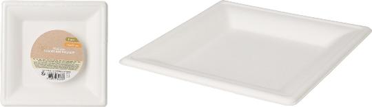 PARTY TÁNYÉR 16X16CM X8 LEBOMLÓ 050226