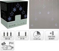 KAR. ÉGŐSOR 266 LEDES CSILLAG/HÓPEHELY COOL WHITE 5488