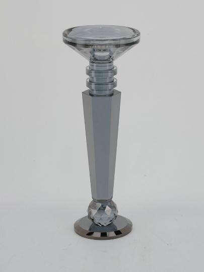 KARÁCSONYI GYERTYATARTÓ 26CM SMOKE 68424