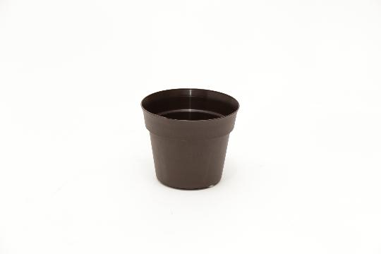 MÛANYAG CSERÉP BARNA 10CM