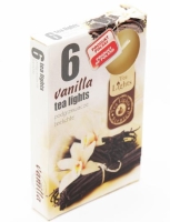 MÉCSES TEA ILLATOS X6 VANILLA