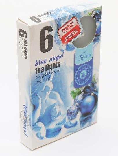 MÉCSES TEA ILLATOS X6 BLUE ANGEL