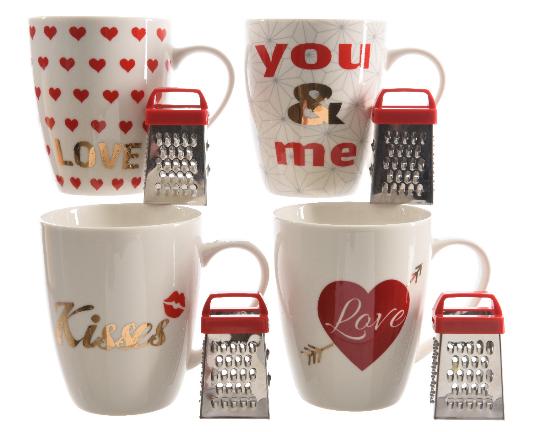 KERÁMIA BÖGRE+RESZELŐ DOBOZBAN 898870