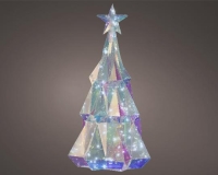 KARÁCSONYI FENYŐFA 40 LEDES 48CM ELEMES 490274