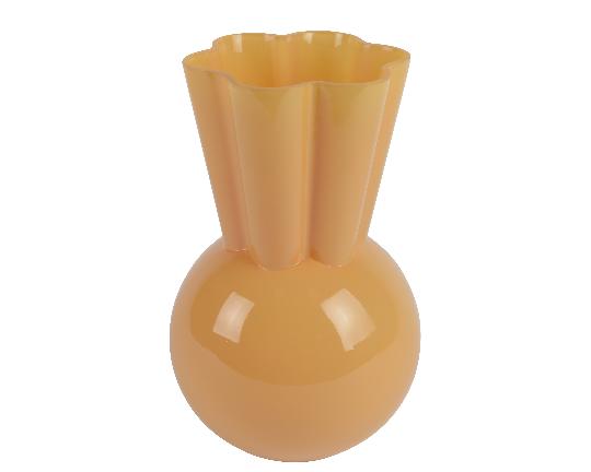 ÜVEG VÁZA 28CM ORANGE 830825
