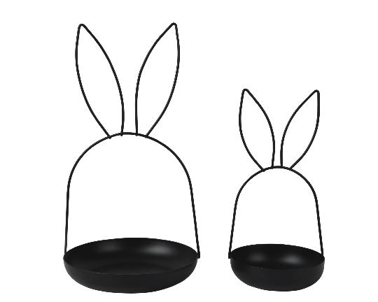 HÚSVÉTI FÉM NYUSZIS KÍNÁLÓ 16,5X32CM 835062-01