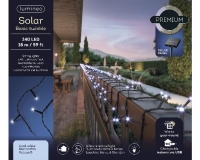 KARÁCSONYI ÉGÕSOR 240LED 18M SOLAR BLACK/COOL WHITE 496264