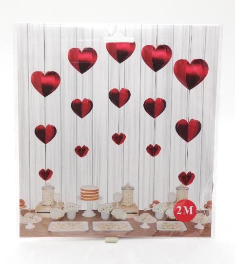 PARTY SZÍV FÜGGŐDÍSZ 3D