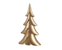 KARÁCSONYI KERÁMIA FENYŐ 30CM GOLD 600249