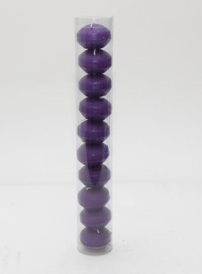 GYERTYA USZO X10 LILA