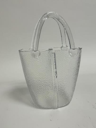 ÜVEG VÁZA  TÁSKA 20X9,5X30CM ES10582