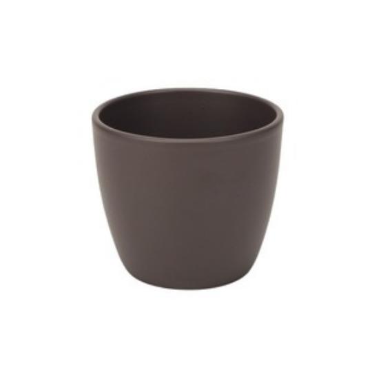 KERÁMIA KASPÓ 15CM 407/15CM GRAFIT-233