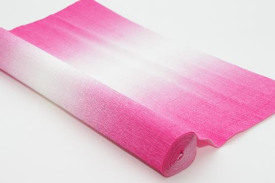 PAPIR KREPP 600/1 FEHÉR-PINK (180GR)