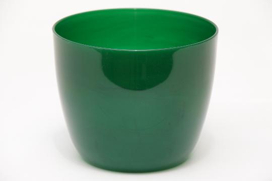 MÛANYAG ORCHYDEA KASPÓ 13CM FENYŐZÖLD