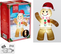 KARÁCSONYI LEDES MÉZIKE FELFÚJHATÓ 123CM 514188