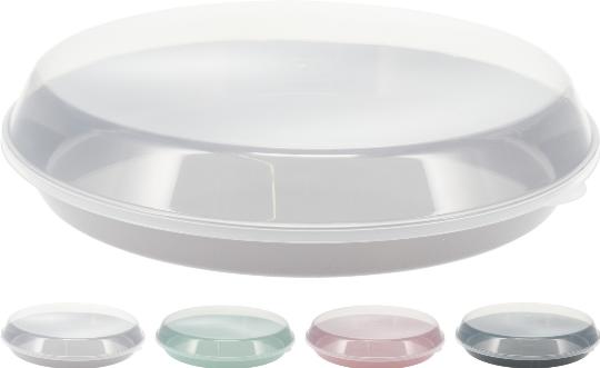 MÛANYAG TÁLALÓTÁL FEDŐVEL 35,5CM 503388