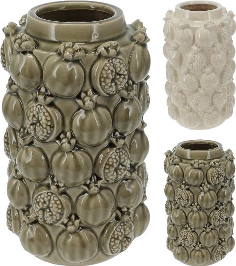 KERÁMIA VÁZA POMEGRANATE 26CM 514018