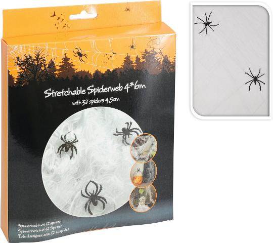 HALLOWEEN PÓKHÁLÓ+PÓKOK 511632