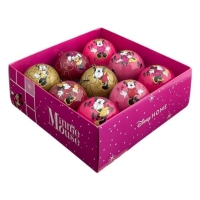 KARÁCSONYI GÖMB (9DB) 7CM 