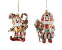 KARÁCSONYI FENYŐFA DÍSZ ÜVEG GOLD 129707